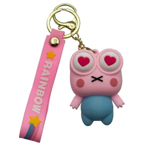 جاکلیدی مدل RAINBOW طرح قورباغه عاشق