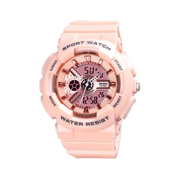 ساعت مچی دیجیتال زنانه اسکمی مدل 1689pink ساعت مچی دیجیتال زنانه اسکمی مدل 1689pink