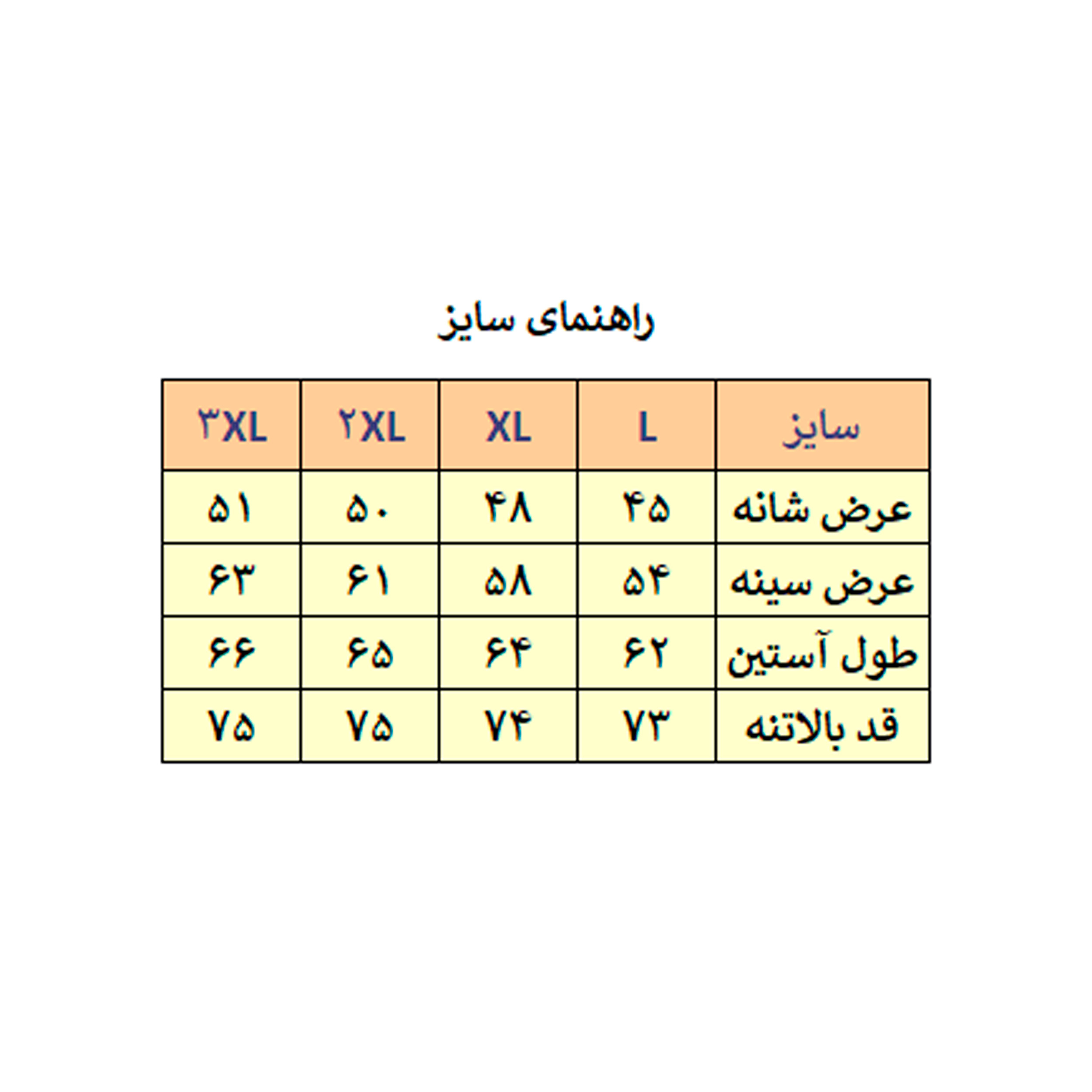 کاپشن مردانه مدل M5023