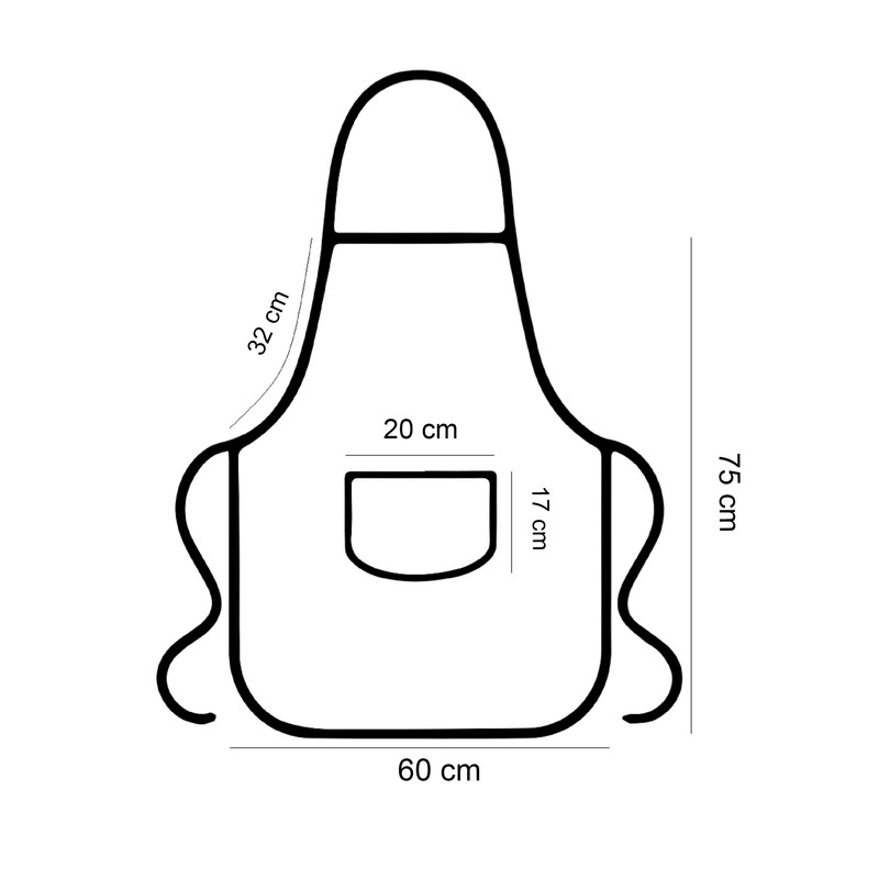 پیش بند آشپزخانه باکری مدل nan