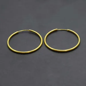 گوشواره طلا 18 عیار زنانه کانیار گالری مدل E18