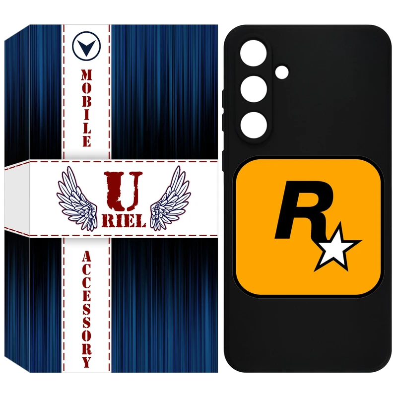 کاور یوریل قاب مدل KSH کد 54 طرح راک استار مناسب برای گوشی موبایل سامسونگ Galaxy A55
