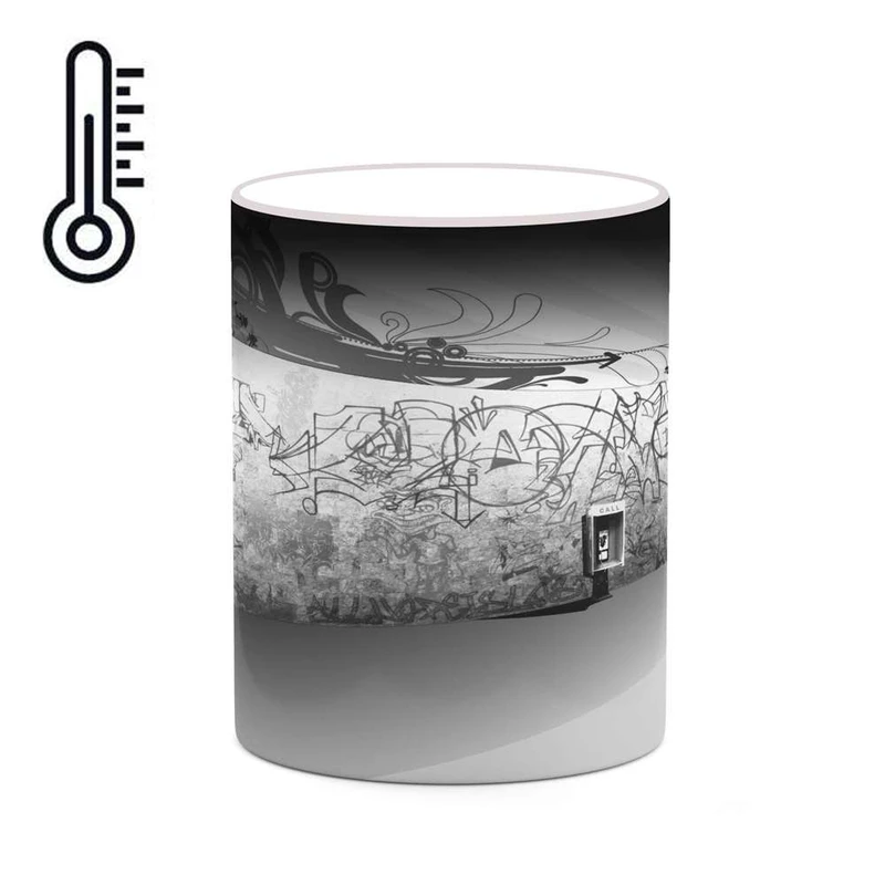 ماگ حرارتی کاکتی مدل Grafiti کد mgh20446