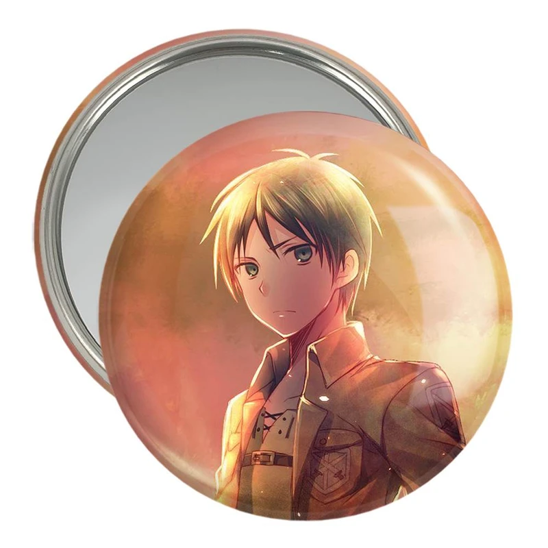 آینه جیبی خندالو مدل ارن یگر انیمه اتک آن تایتان Attack on Titan  کد 11008