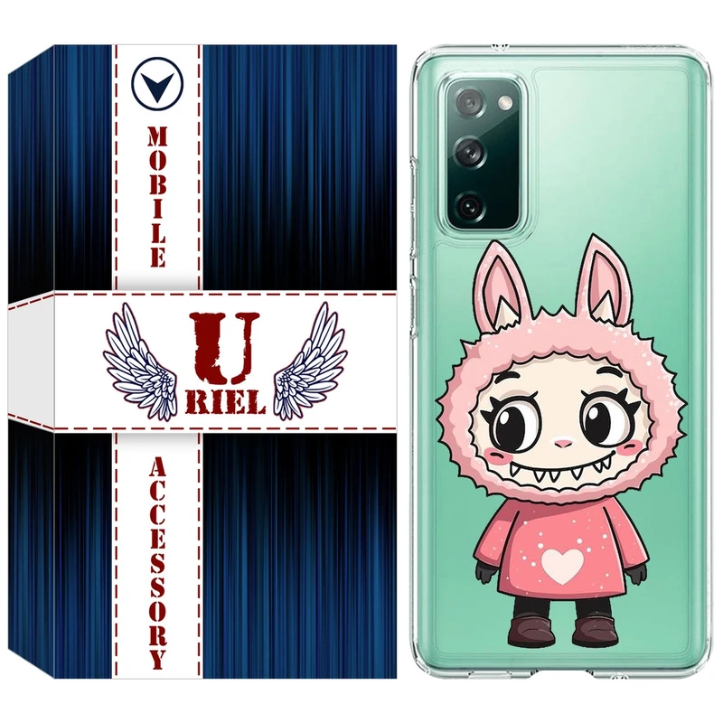 کاور یوریل مدل Clear کد 139 طرح لبوبو مناسب برای گوشی موبایل سامسونگ Galaxy S20 FE