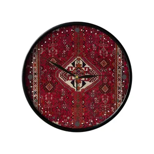 ساعت دیواری مدوپد طرح فرش شیراز مدل C-Shiraz23