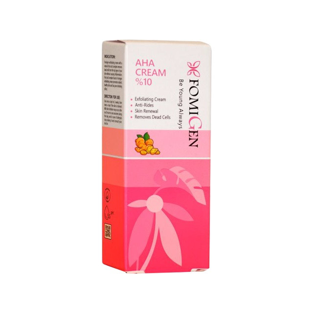 کرم لایه بردار فومیژن مدل AHA 10% حجم 30 میلی لیتر