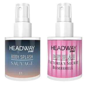 بادی اسپلش هدوی استوری مدل ساواج دیور و ویکتوریا سکرت بامبشل حجم 90 میلی‌ لیتر مجموعه دو عددی 