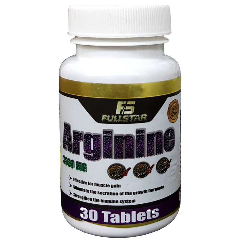 قرص آرژنین فول استار-1000 میلی گرم بسته 30 عددی