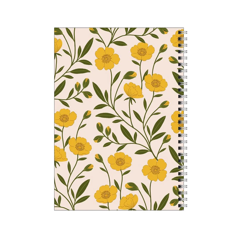 دفتر مشق 50 برگ بامبیلیپ طرح گل گلی کد 1496052