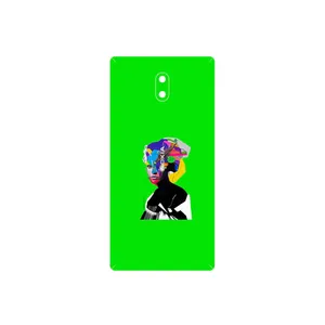 MAHOOT Collage of Women Portrait 3 Cover Sticker for Nokia 3