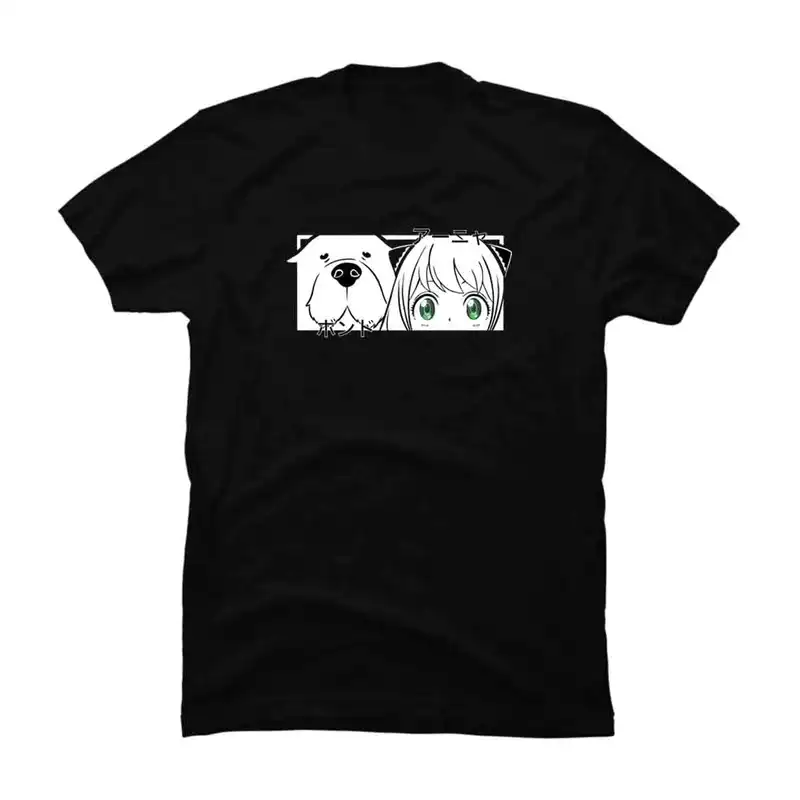 تی شرت آستین کوتاه زنانه مدل انیمه اسپای ایکس فمیلی آنیا کد TSH03