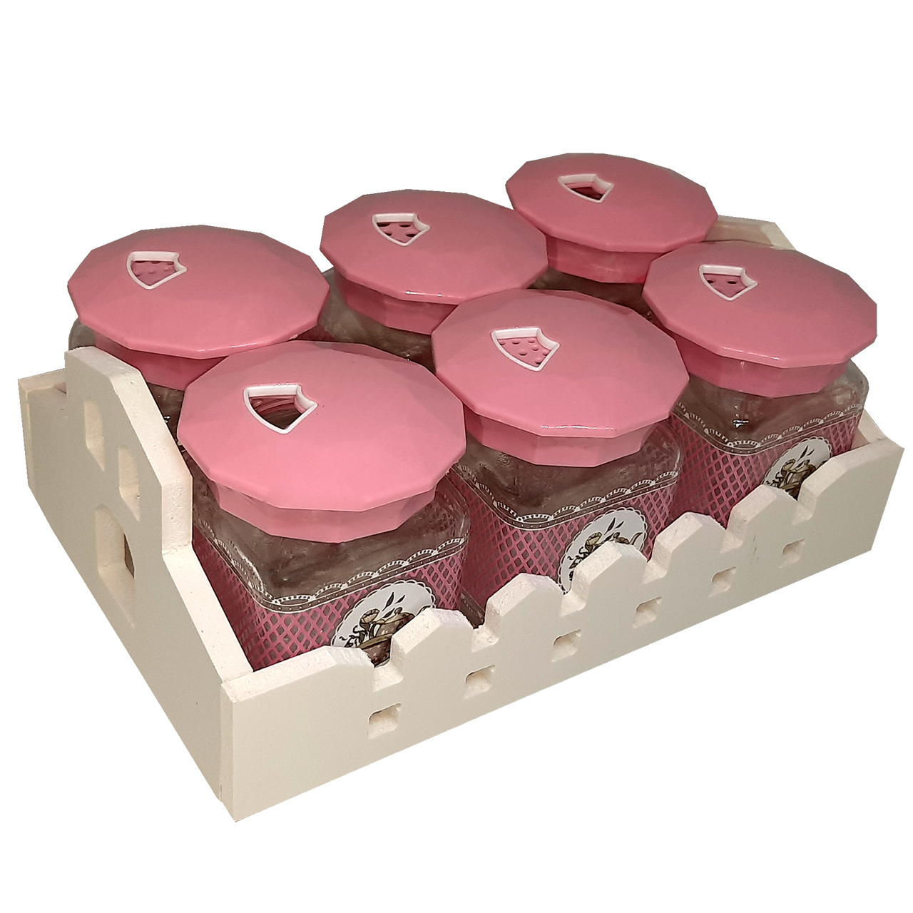 ست جا ادویه 6 پارچه مدل GHP-1009