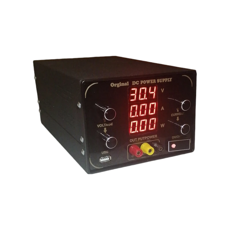 منبع تغذیه الکتریکی 30 ولت 10 آمپر مدل ATM-3010