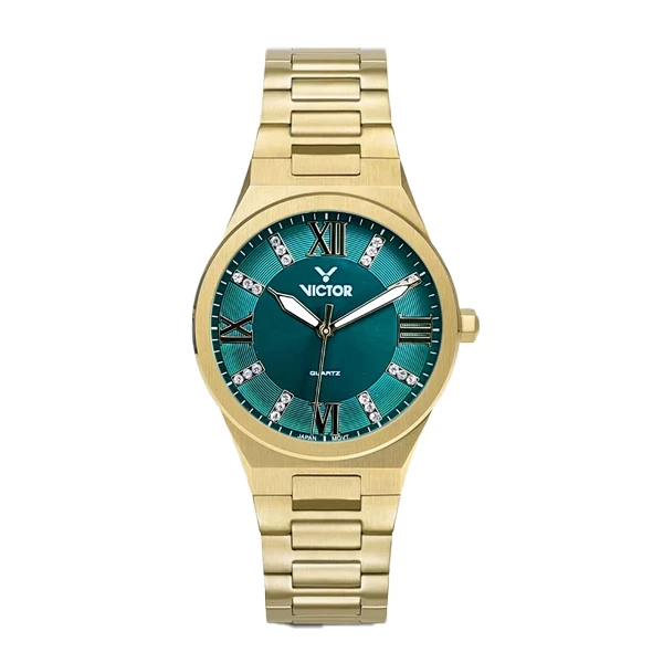ساعت مچی عقربه‌ای کوارتز زنانه ویکتور مدل 5671L