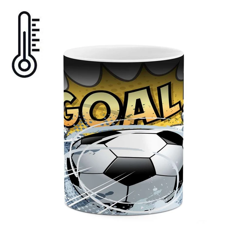 ماگ حرارتی کاکتی مدل توپ فوتبال کد  mgh12445