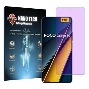 Nano tech anti-Purple screen protector suitable for Xiaomi Poco X6 Pro mobile phone