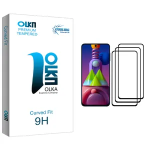 Cooling Olka glass Screen Protector For Samsung Galaxy M51 Pack Of 3