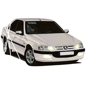 استیکر لپ تاپ مدل ماشین پارس کد 79