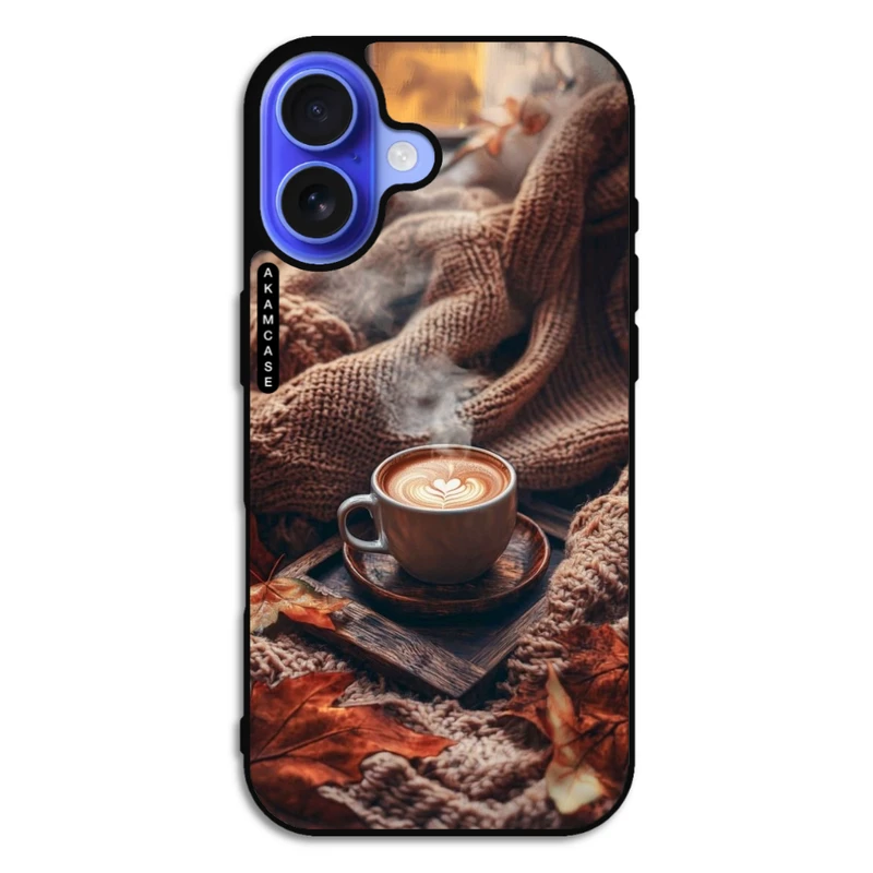 کاور آکام مدل AMC-WA16-COFFEE-17 مناسب برای گوشی موبایل اپل iPhone 16