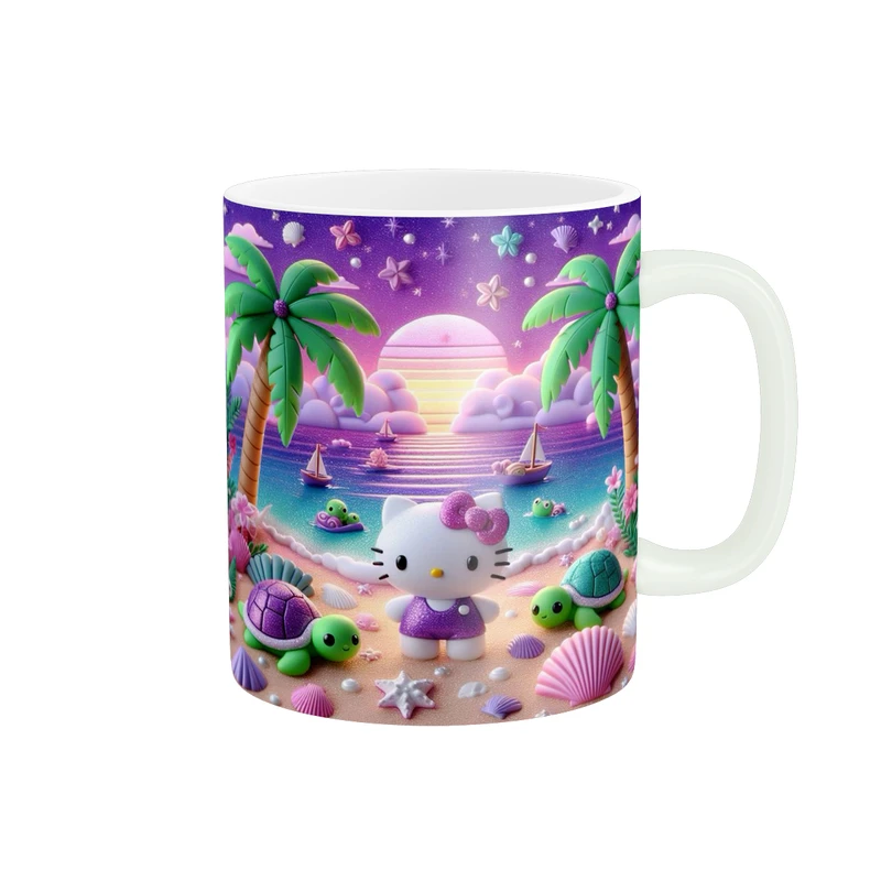 ماگ پاد آفرین طرح کیتی کد 4338