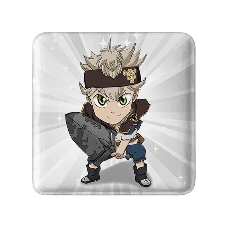 مگنت خندالو طرح آستا انیمه بلک کلاور Black Clover کد 10264