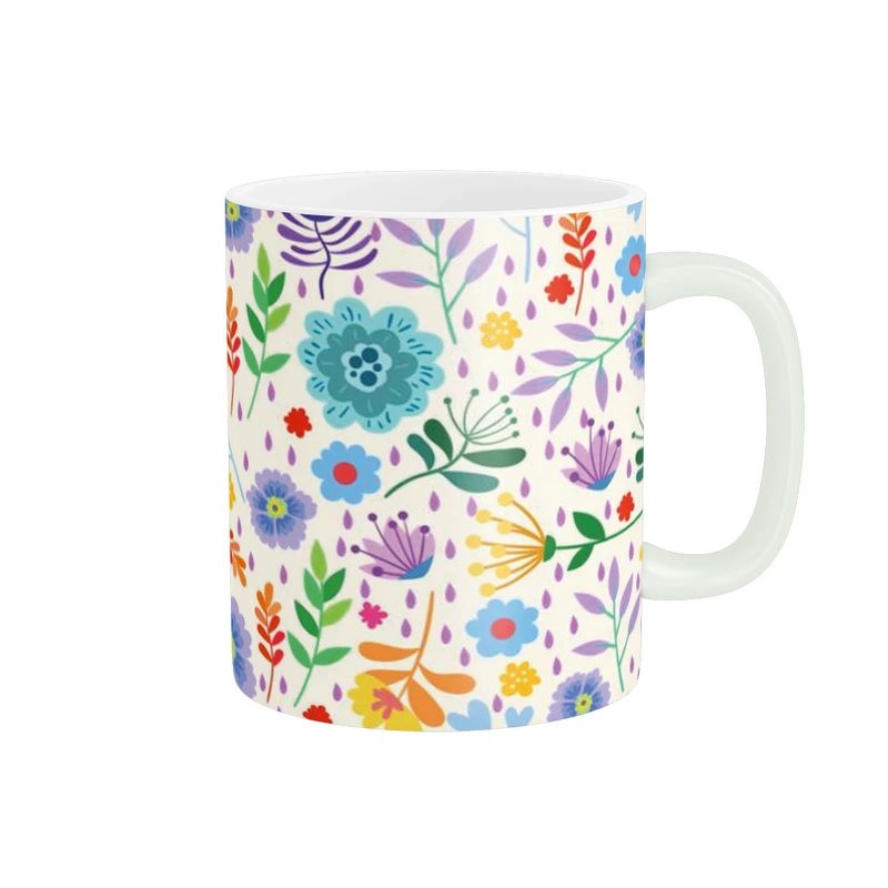 ماگ پاد آفرین مدل گل کد DKC132