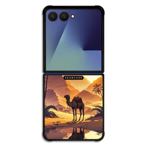 AKAM AMC-WSGZFLIP7-DESERT-16 Cover For Samsung Galaxy Z Flip 7