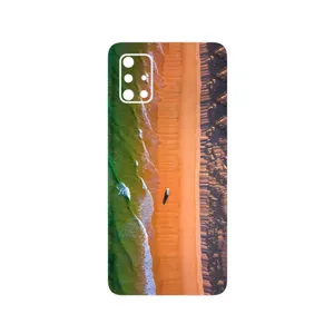 MAHOOT Beach and Green Sea Cover Sticker for Samsung Galaxy A71