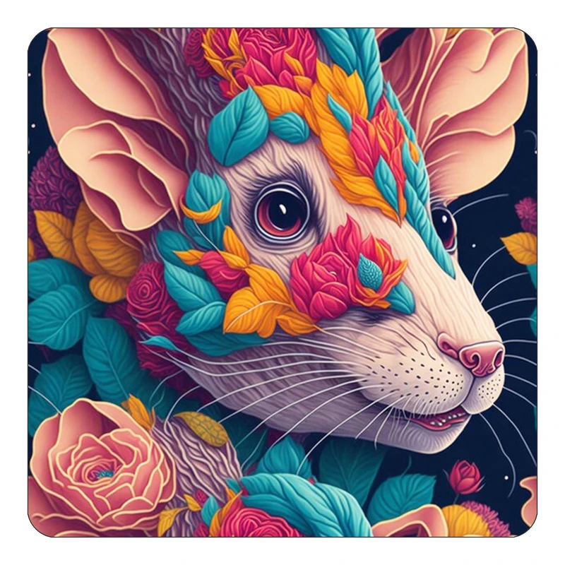 مگنت کاکتی طرح حیوانات رنگی مدل mp26119