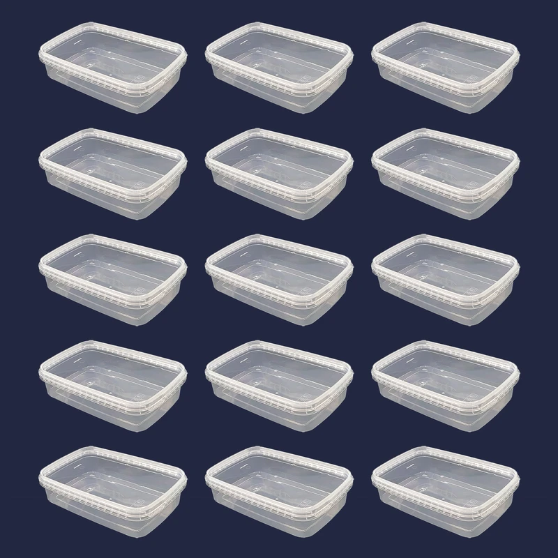 ظرف نگهدارنده مدل microwave کد 700 بسته 15 عددی