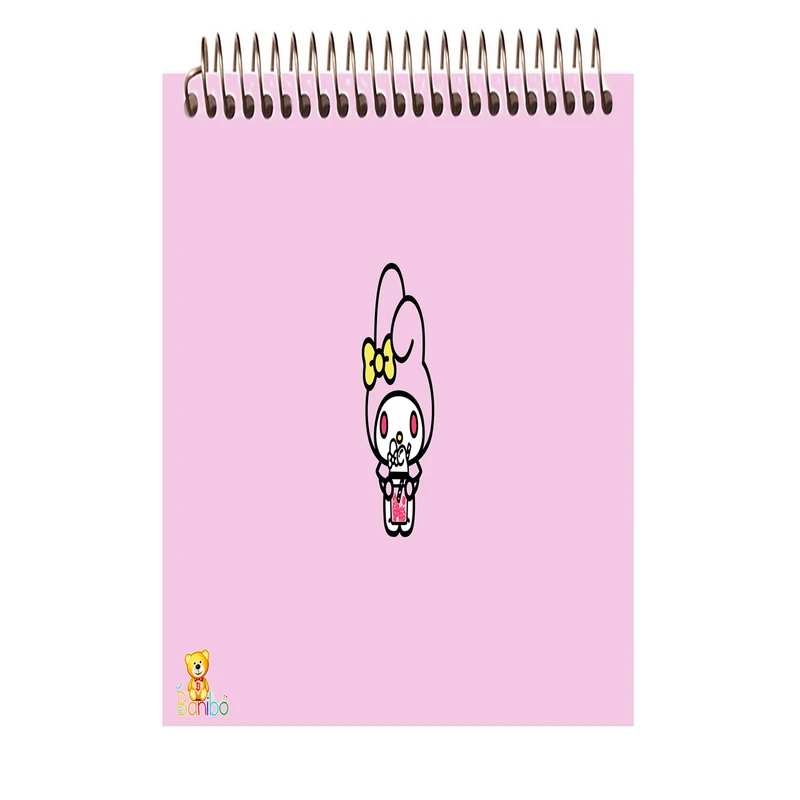 دفتر شطرنجی 100 برگ بانیبو مدل  کیتی کد 2716