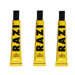 چسب همه کاره رازی مدل MTSN-All-Purpose-Adhesive حجم 8 میلی لیتر مجموعه 3 عددی