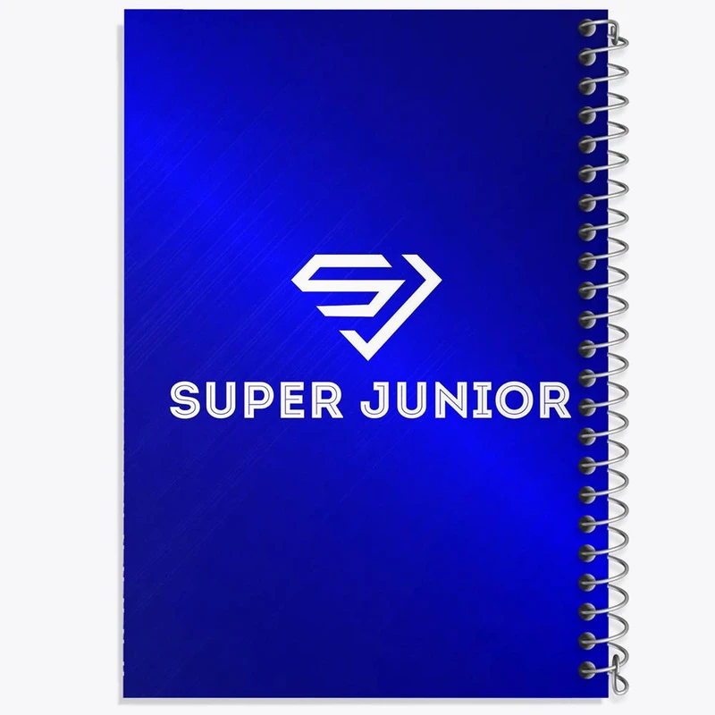 دفتر نقاشی 50 برگ خندالو مدل گروه سوپر جونیور Super Junior کد 12182