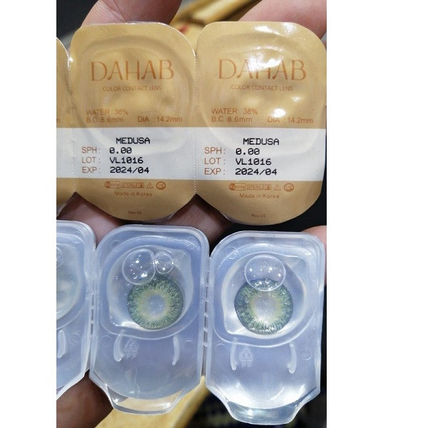 لنز چشم دهب مدل Cat کد 14 رنگ عسلی