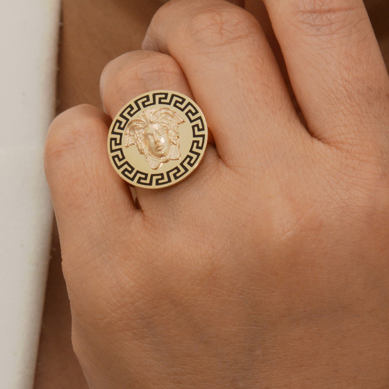 انگشتر طلا 18 عیار زنانه طلای مستجابی کد V57