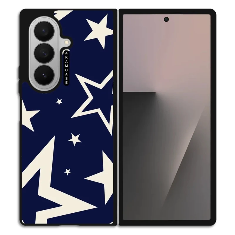 کاور آکام مدل AMC-WSGZFOLD7-STARS-27 مناسب برای گوشی موبایل سامسونگ Galaxy Z Fold 7