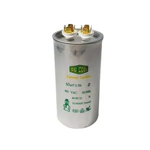 خازن کولر گازی اوجی کول مدل 60 میکروفاراد کد 15