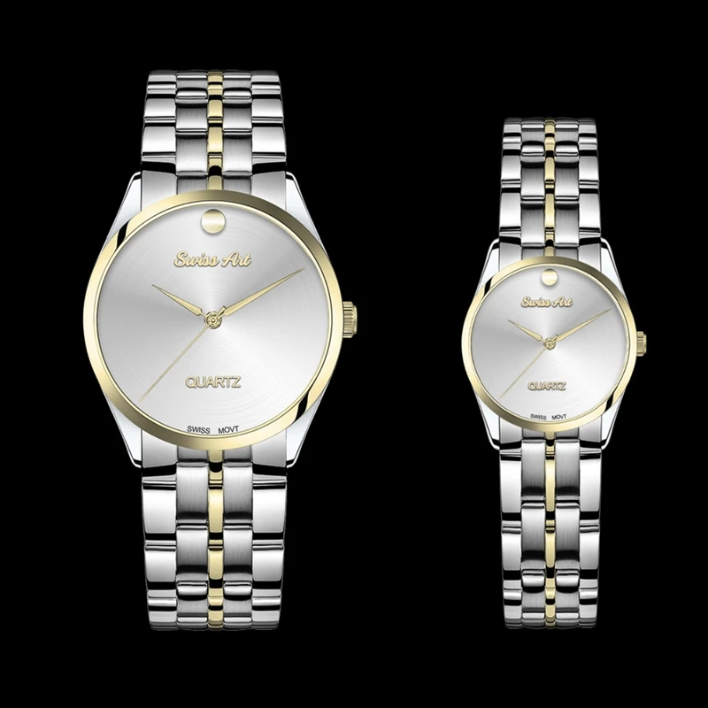 ست ساعت مچی عقربه‌ای کوارتز زنانه و مردانه سوئیس آرت مدل MR920WATCH1500G.L