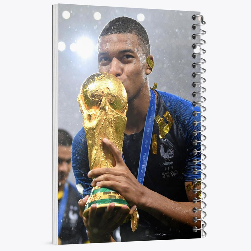 دفتر مشق 100 برگ خندالو طرح امباپه کد 27601