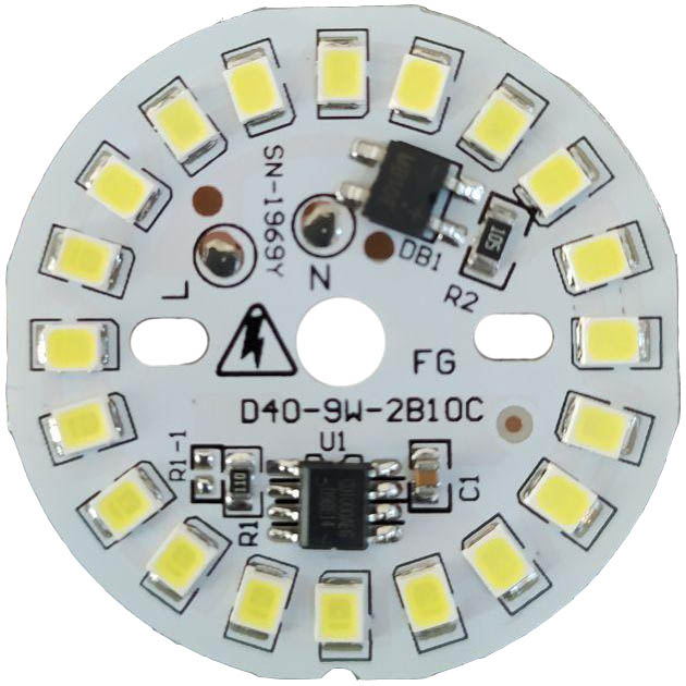 چیپ ال ای دی 9 وات مدل D40