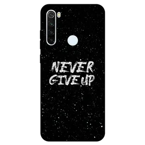 Megafone Never give up 1871 Cover For Xiaomi Redmi Note 8