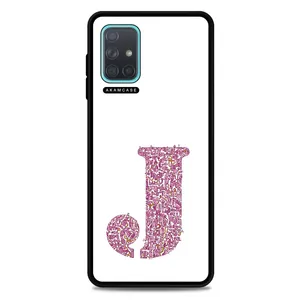 AKAM AMC-WSGA71-ALPHADOODLEBET-10 Cover For Samsung Galaxy A71
