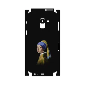 MAHOOT Girl with a Pearl Earring of Vermeer-FullSkin Cover Sticker for Samsung Galaxy A8 2018