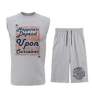 ست تاپ و شلوارک مردانه مدل T134G