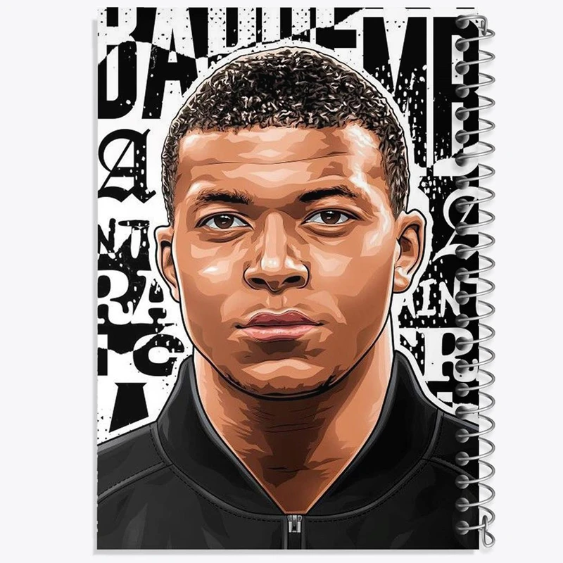 دفتر لیست خرید 50 برگ خندالو طرح امباپه کد 27604