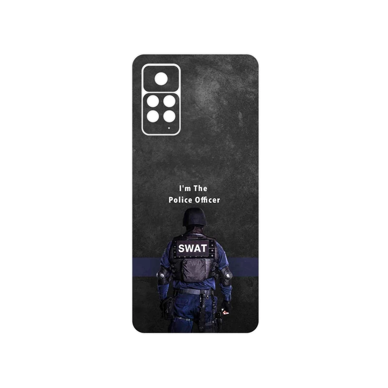 برچسب پوششی ماهوت مدل Police Officer مناسب برای گوشی موبایل شیائومی Redmi Note 11 Pro