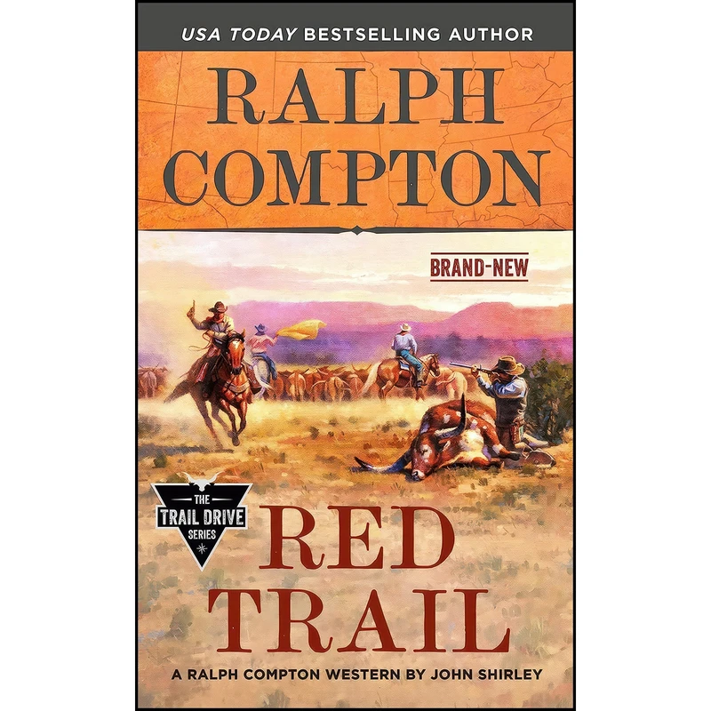 کتاب Ralph Compton Red Trail  اثر John Shirley and Ralph Compton انتشارات Berkley