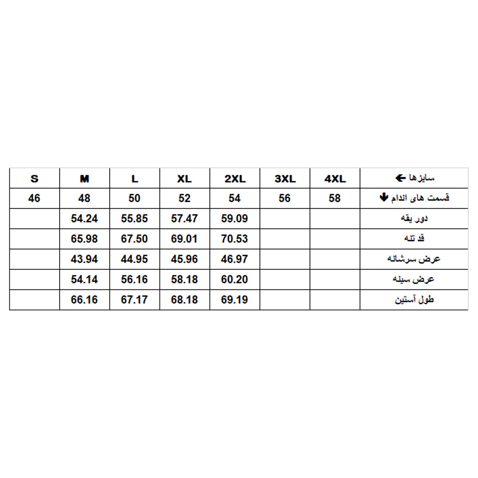 هودی مردانه جامه پوش آرا مدل 4561280183-99 -  - 10