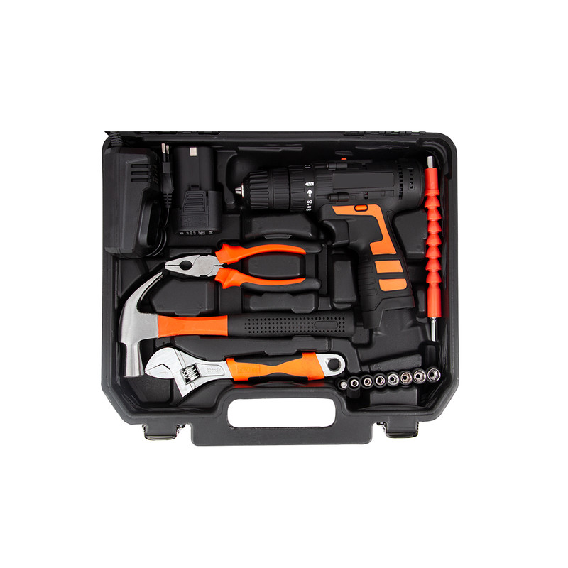 پیچ گوشتی شارژی مدل B12 مجموعه 35 عددی پیچ گوشتی شارژی مدل B12 مجموعه 35 عددی